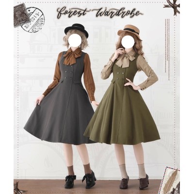 Forest Wardrobe Misty Forest JSK(2 Colours/Full Payment Without Shipping)